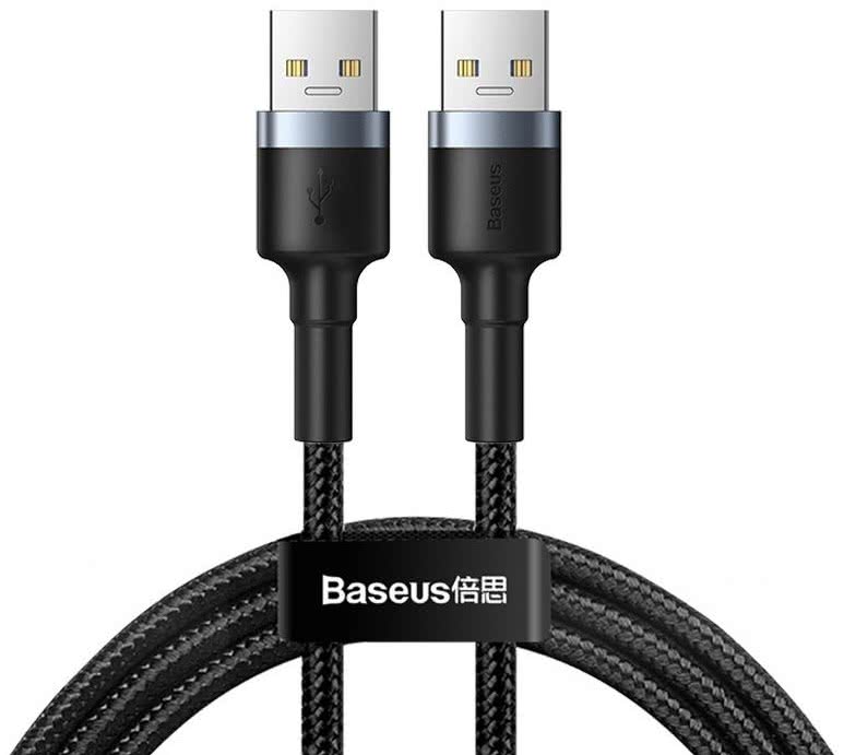 Baseus data cable USB to USB 3.0 1mt cafule black CADKLF-C0G