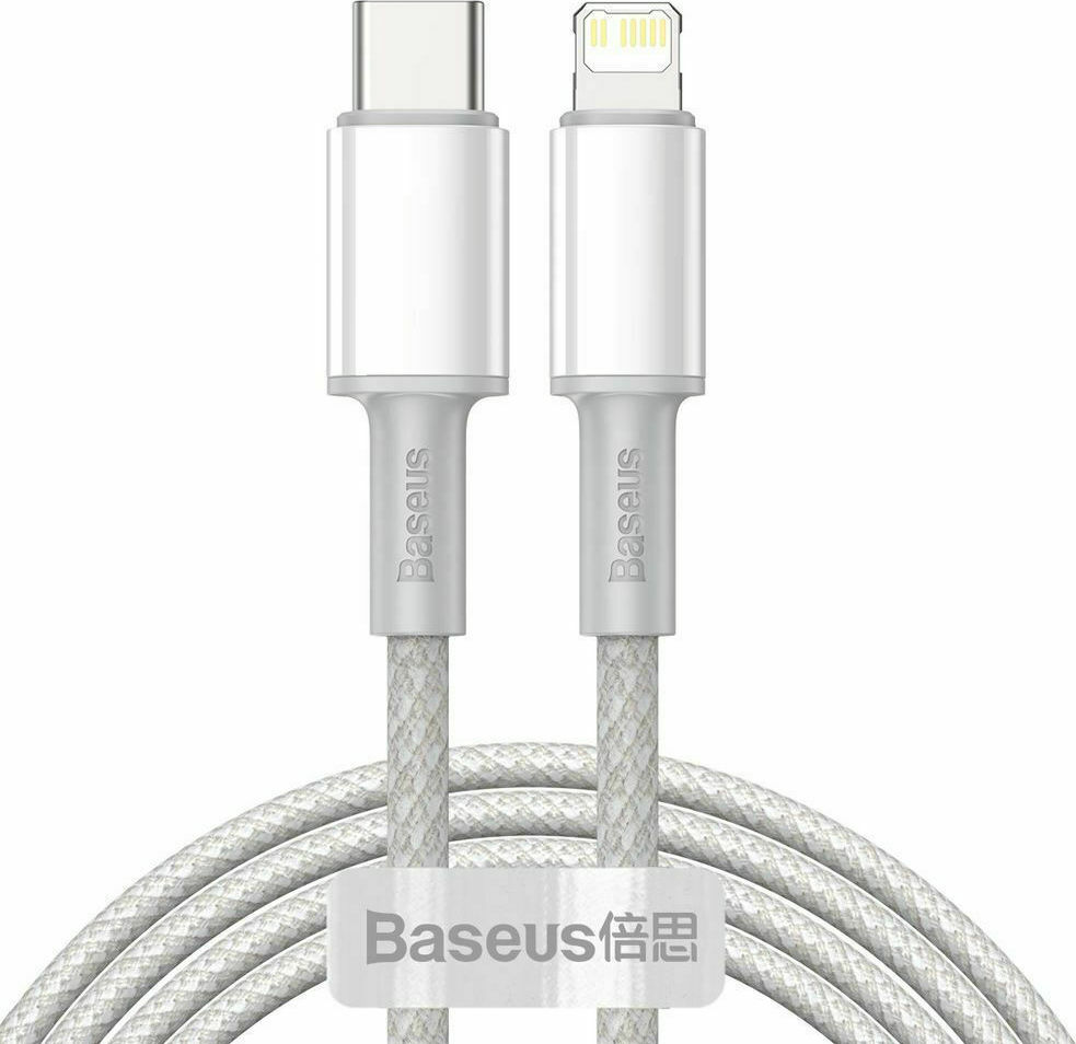 Baseus data cable Type-C to Lightning 20W 2mt high density white CATLGD-A02