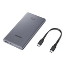 Samsung power bank 10000 mAh 25W Dual Port (USB + USB-C) grey EB-P3300XJEGEU
