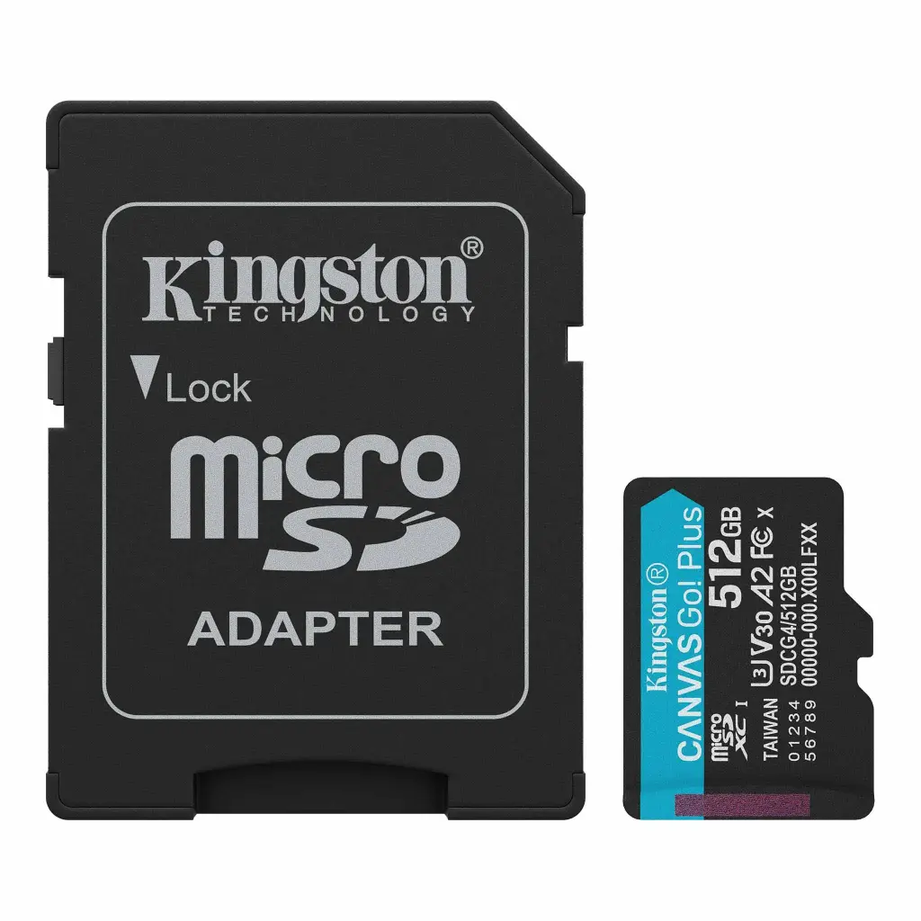 Kingston Micro SD 512GB Canvas Go! Plus SDCG4/512GBSP
