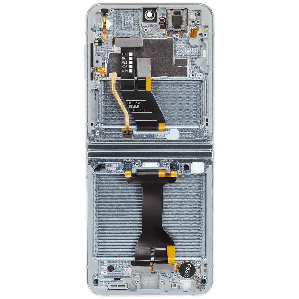 Samsung Display LCD Z Flip 5 5G SM-F731B Inner Blue GH82-31827E GH82-31828E