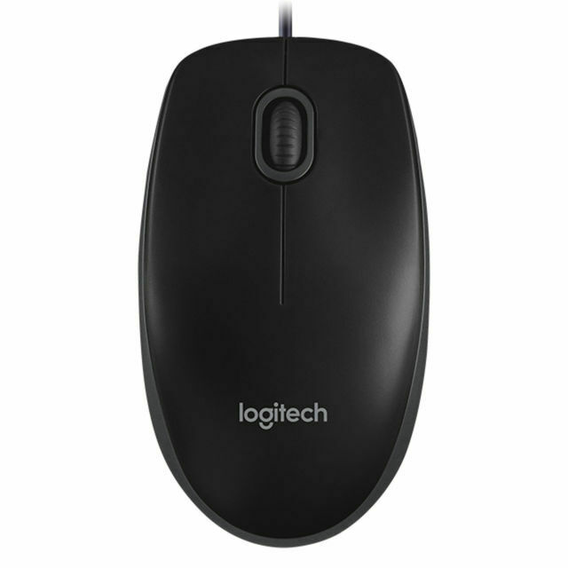 Logitech mouse B100 black 910-003357