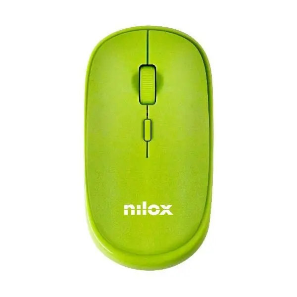 Nilox Mouse Wireless Con Selettore DPI NXMOWICLRGR01