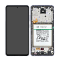 Samsung Display Lcd A52 SM-A525F A52 5G SM-A526B violet con batteria GH82-25229C GH82-25230C