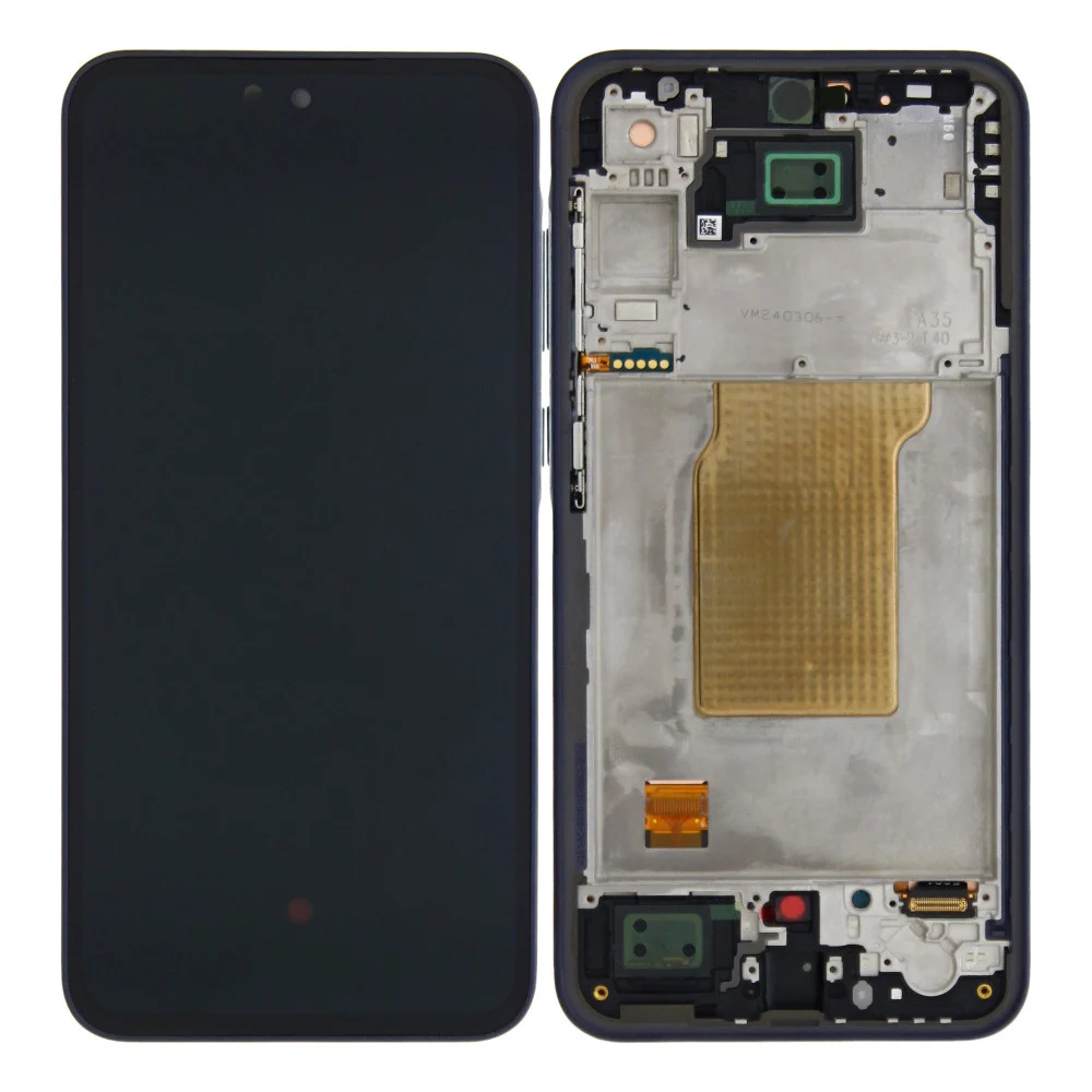 Samsung Display LCD A35 5G SM-A356 Navy Blu GH82-34221A (Assembled)