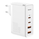Baseus Charger 100W 4 ports (2 USB+2 USB-C) GaN2 Pro white CCGAN2P-L02