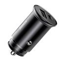 Baseus Car Charger 30W 2x ports (USB + USB-C) black CCYS-C01