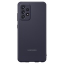 Samsung Case A52 A52 5G EF-PA525TBEGWW Silicone Cover Silver Black