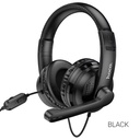 Hoco gaming headset W103 with microphone magic tour black
