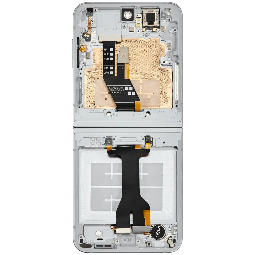 Samsung Display LCD Z Flip 6 5G SM-F741B Inner White GH82-35013F GH82-35014F