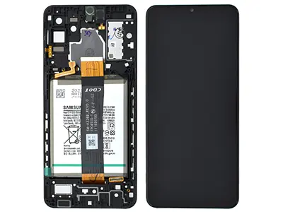 Samsung Display LCD A32 5G SM-A326B Black con Batteria GH82-25453A GH82-25454A