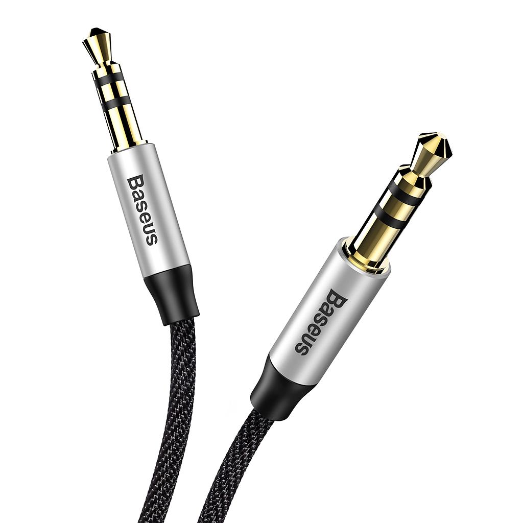 Baseus cable aux 3.5 mm 1mt M30 yiven audio black CAM30-BS1