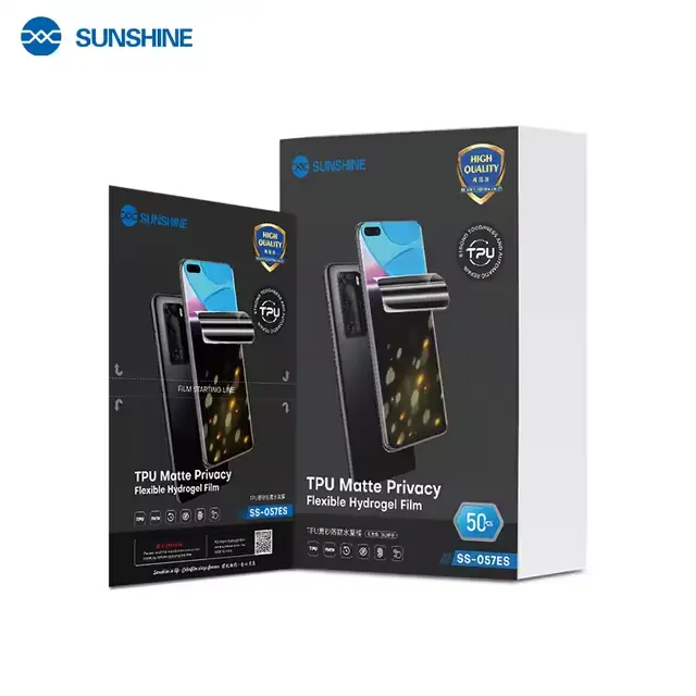 Sunshine Hydrogel Film Matte Privacy 50 Pcs SS-057ES