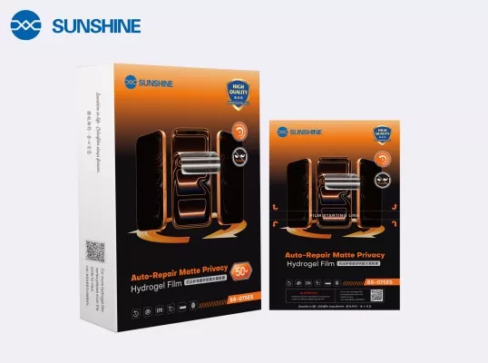 Sunshine Hydrogel Film Matte Privacy (Quick-Repair) 50 Pcs SS-075ES