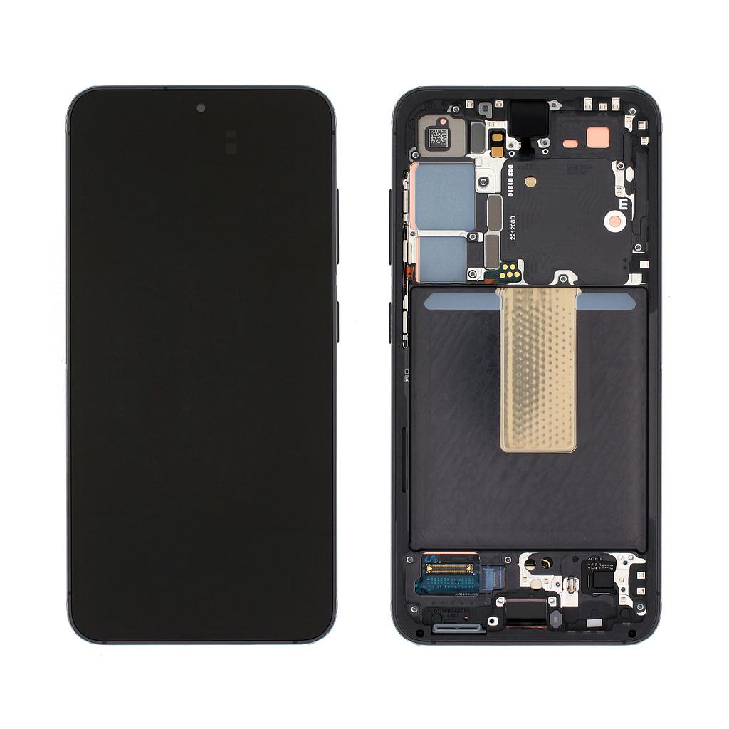 Samsung Display LCD S23 5G SM-S911B Black GH82-30480A GH82-30481A (Assembled)