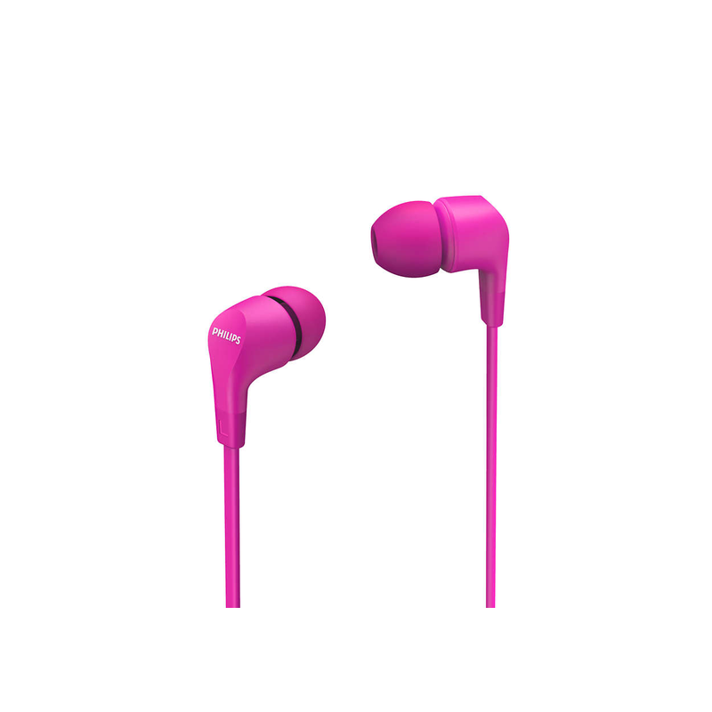 Philips earphone jack 3.5mm headset pink TAE1105PK/00