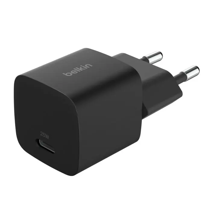 Belkin Caricabatterie USB-C 25W Black WCA012KQBK