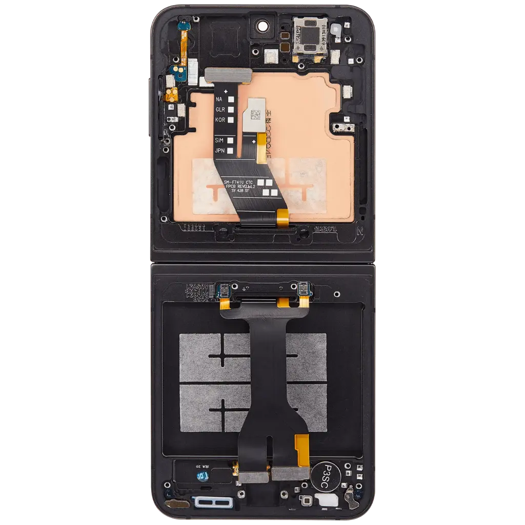 Samsung Display LCD Z Flip 6 5G SM-F741B Inner Black GH82-35013E GH82-35014E