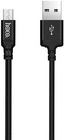 Hoco data cable micro USB 2A 1mt black X14
