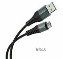 Hoco data cable Type-C 3A 1mt cool black X38