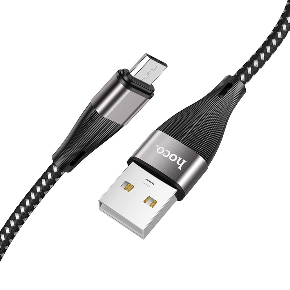 Hoco data cable micro USB X57 2.4A 1mt black