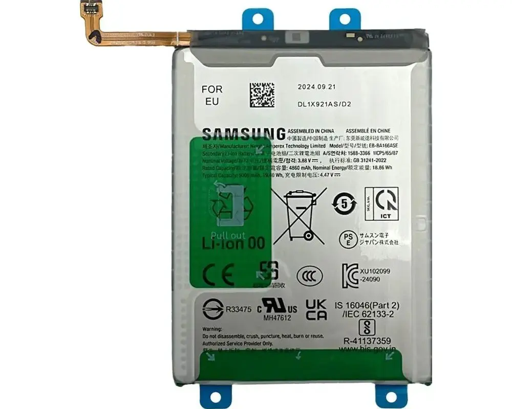 Samsung Batteria Service Pack A16 4G 5G SM-A165F A166B A17 4G 5G SM-A175F SM-A176B GH82-38076A