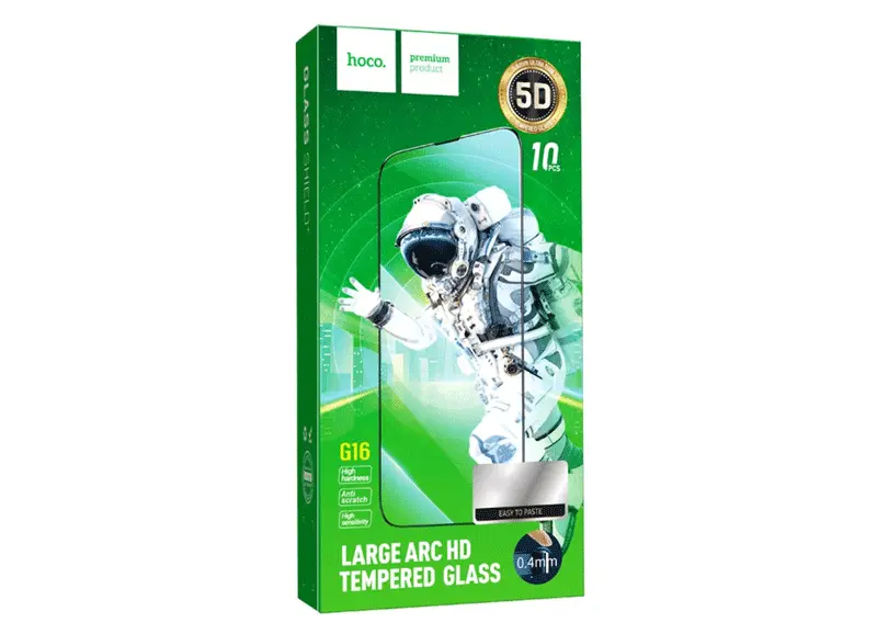 Hoco Tempered Glass iPhone 17 Pro Fullscreen 5D G16.17P