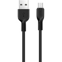 Hoco data cable micro USB 2A 1mt black X13