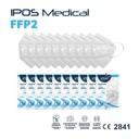 IPOS face mask FFP2 NR white 10 pz (individually packaged) CE 2841