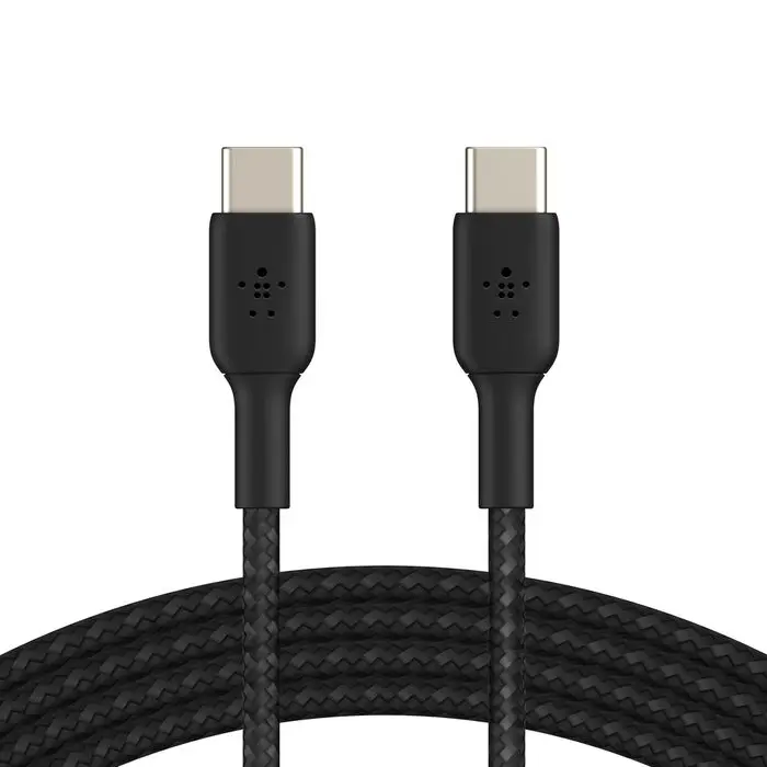 Belkin Data Cable Type-C to Type-C 1m In Nylon Black CAB004BT2MBK
