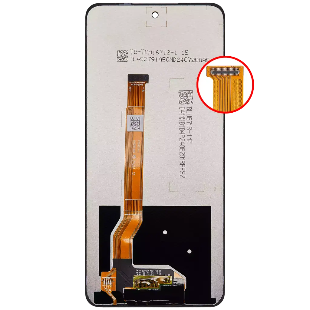 Oppo Display LCD A5X A80 5G A60 5G A60 4G A5 5G A5 4G A3 5G A3 4G A3 Pro 5G Realme C75 5G Realme C65 5G C65 4G No Frame Rigenerato (CPH2639 CPH2631 CPH2735 CPH2669 CPH3669 RMX3943 RMX3910) 