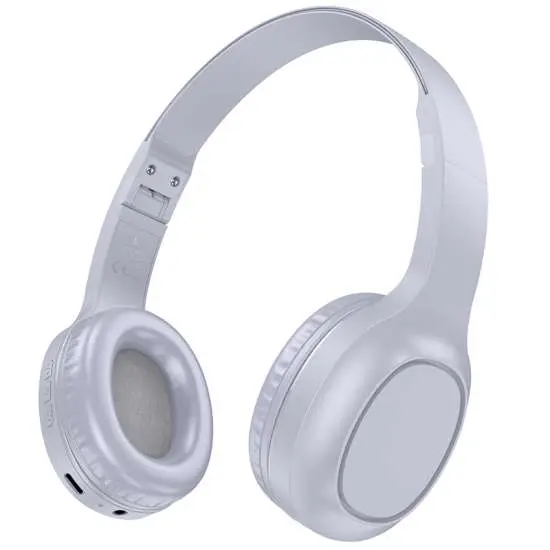 Hoco Cuffie Wireless W46 Light Blue Gray W46.BL