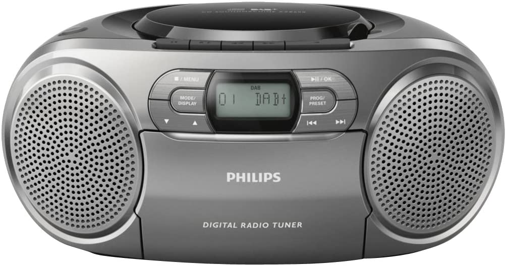 Philips stereo CD player Dynamic bass boost silver AZB600/12