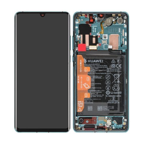 Huawei Display Lcd P30 Pro aurora blue con batteria 02354NAP