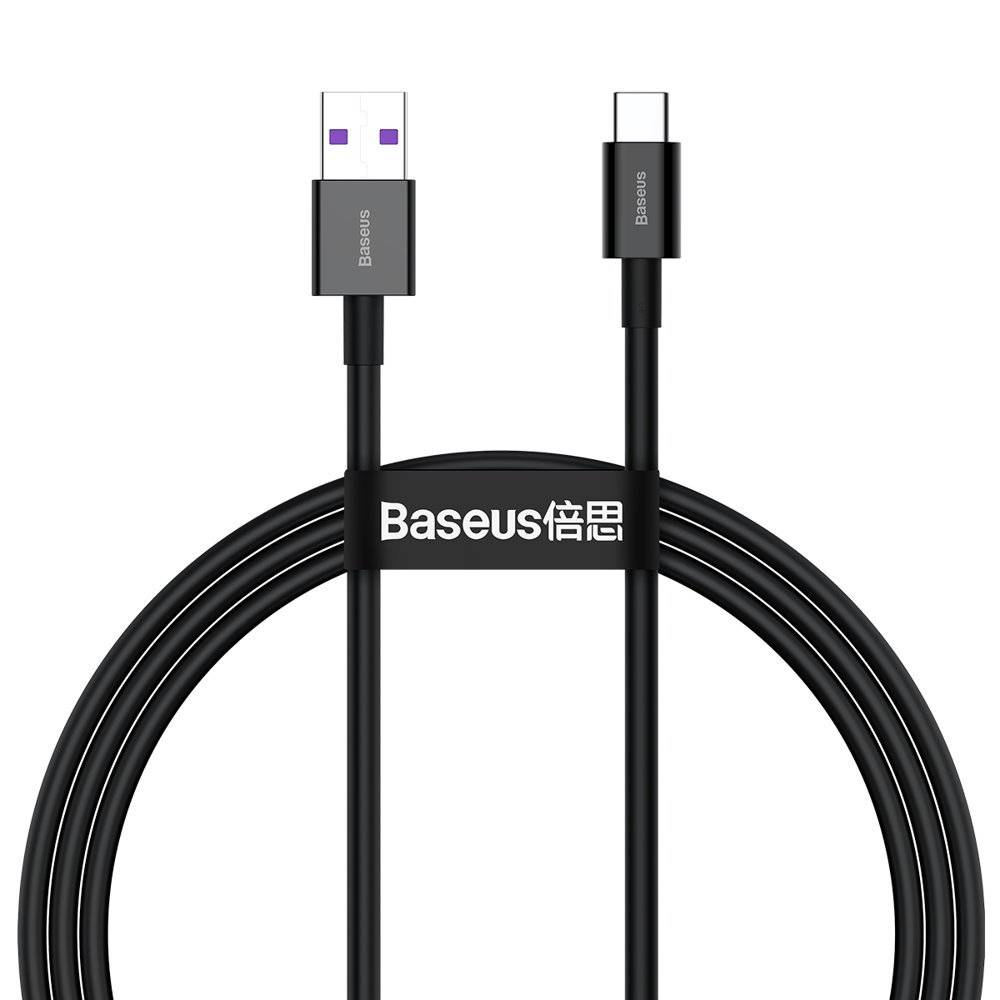 Baseus data cable Type-C 66W 1mt superior series black CATYS-01