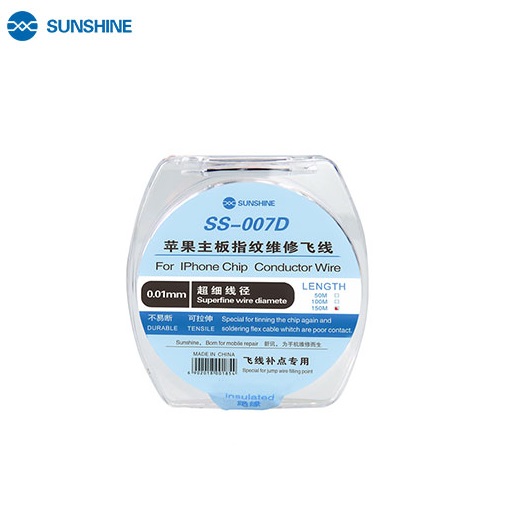 Sunshine Filo Jumper Conduttivo iPhone PCB 150M/0.01MM SS-007D