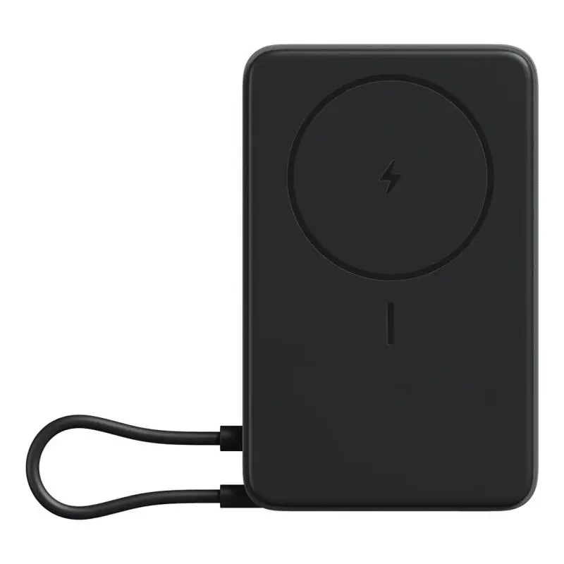 Xiaomi Power Bank 10000mAh MagSafe Con Cavo Type-C Gray BHR08P9GL
