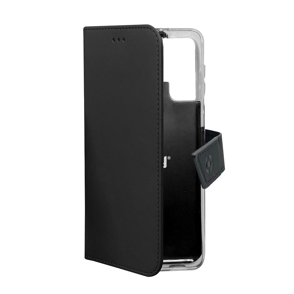 Case Celly Samsung S22 Ultra 5G wallet case black WALLY1012
