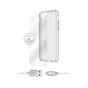 Vodafone custodia + pellicola + cavo Lightning  iPhone 7  trasparente