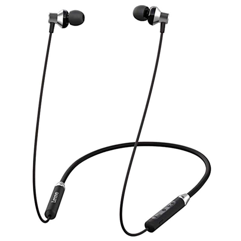 Lenovo HE05 TWS headphones neckband sport black PTM7C02253