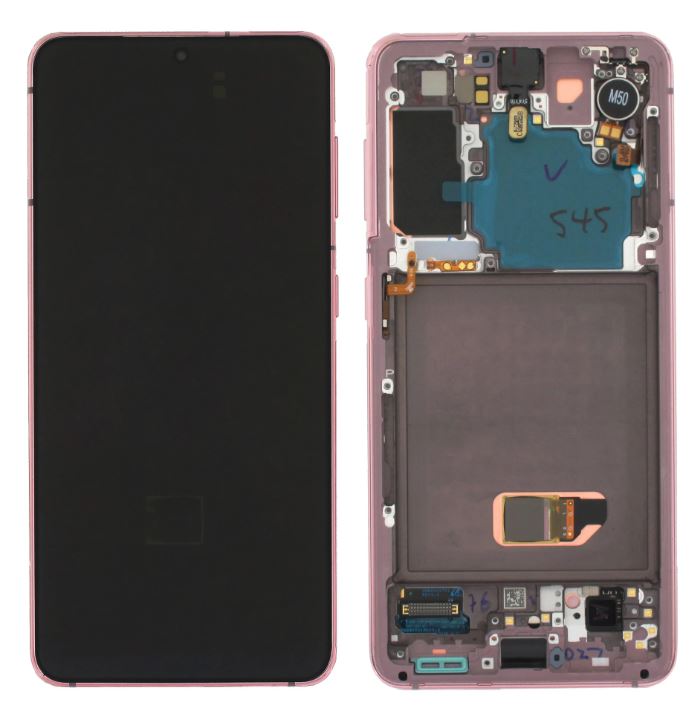 Samsung Display Lcd S21 5G SM-G991B pink no camera GH82-27255D GH82-27256D