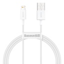 Baseus Data Cable superior series Lightning 2.4A 1mt white CALYS-A02