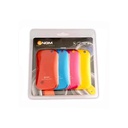 Ngm Back Cover Soap Touch pack 4 cover red, yellow, blue, fuxia