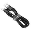 Baseus Data Cable Cafule Lightning 1.5A 2mt black CALKLF-CG1