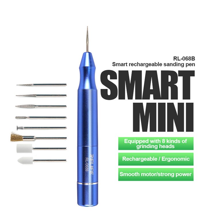 Relife Smart Mini Electric Polishing Pen Cutting Kit for motherboard repair tools RL-068B