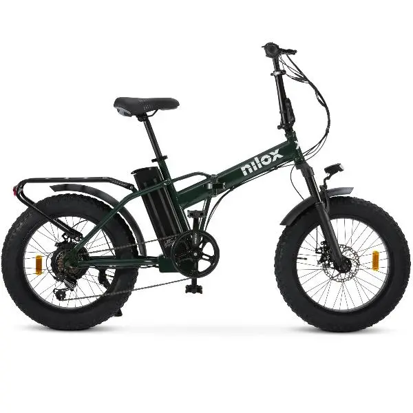 Nilox Bici Elettrica Pieghevole X8 Pro 250W Green NXEBX8PROGN 