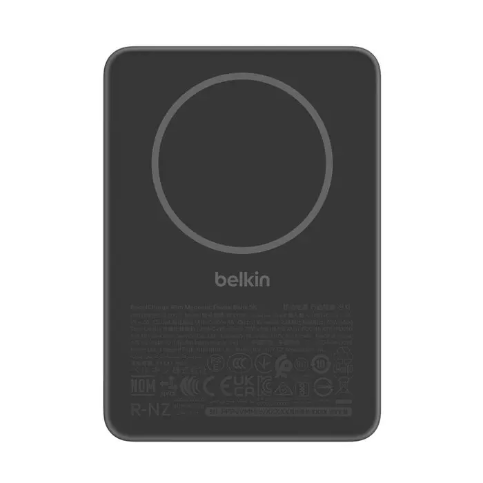 Belkin Power Bank 5000 mAh 7,5W MagSafe Slim BoostCharge Black BPD010HQBK