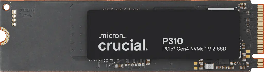 Crucial SSD 1TB M.2 NVMe P310 PCle 4.0 2280 Gen4 CT1000P310SSD8