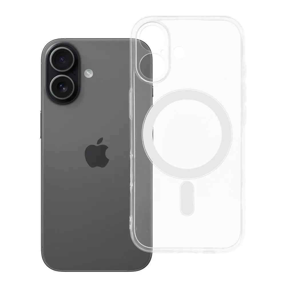 Case iPhone 17 MagSafe Clear Case 2 mm With Camera Protection Transparent