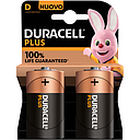 Duracell Battery Flashlight D 2 Plus +100% 2 pcs MN1300 LR20 